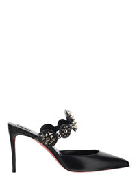 Miss Goldora Embellished Leather Mules