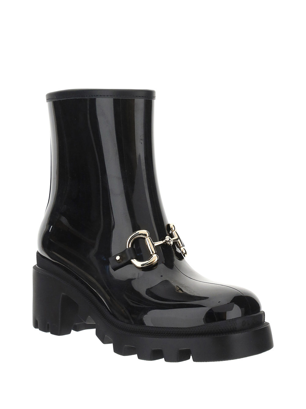 Women's Ankle Boot with Horsebit - Black