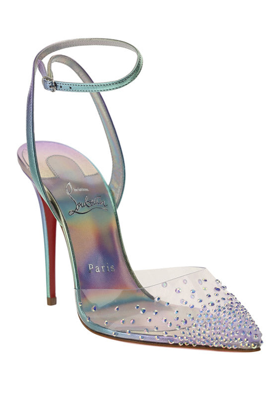 Spikaqueen 100mm Pumps - Transparent / Multi