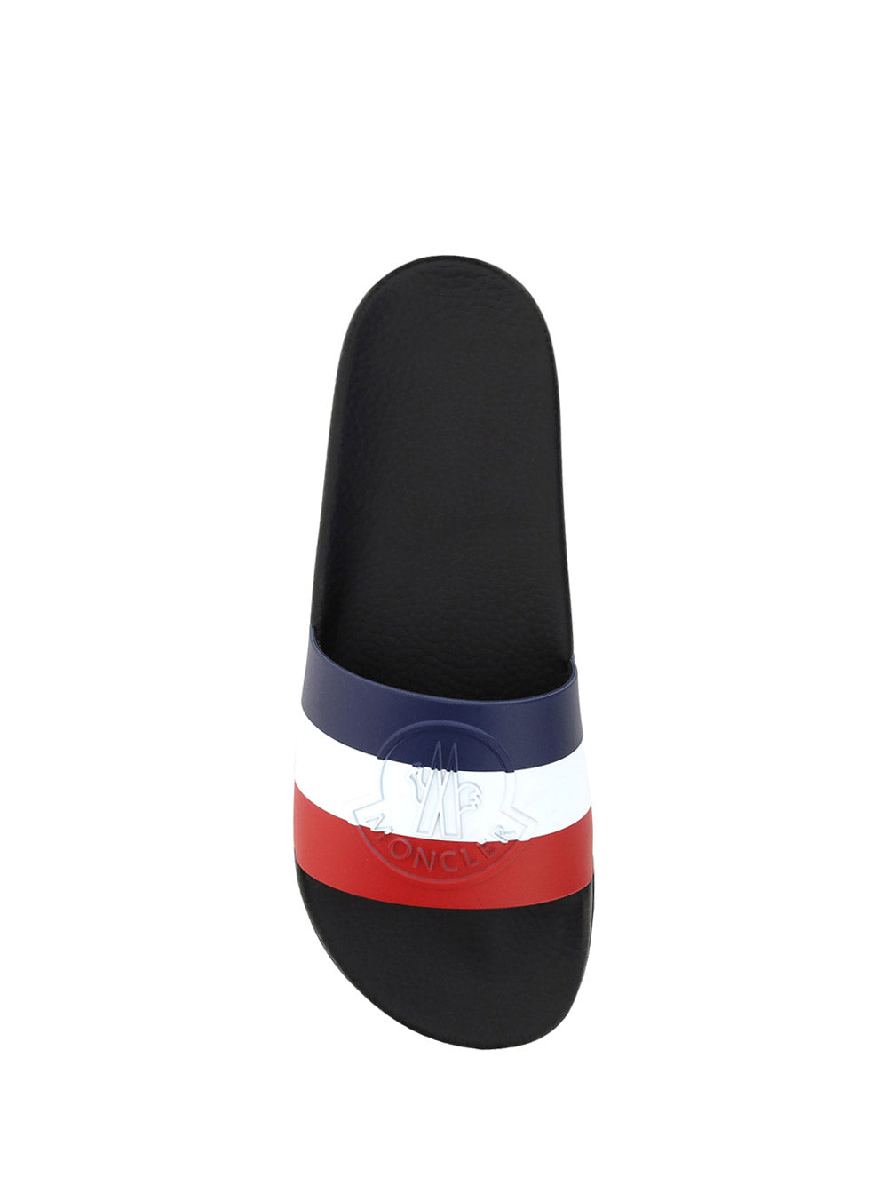 Basile Slide Sandals- Navy
