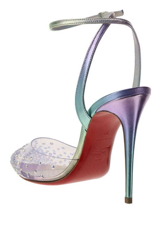 Spikaqueen 100mm Pumps - Transparent / Multi