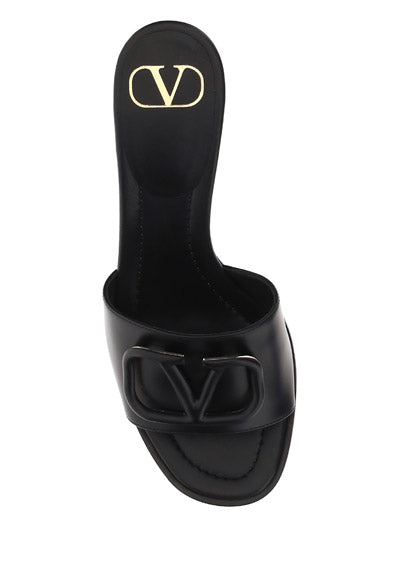 VLogo 80mm Sandals - Black