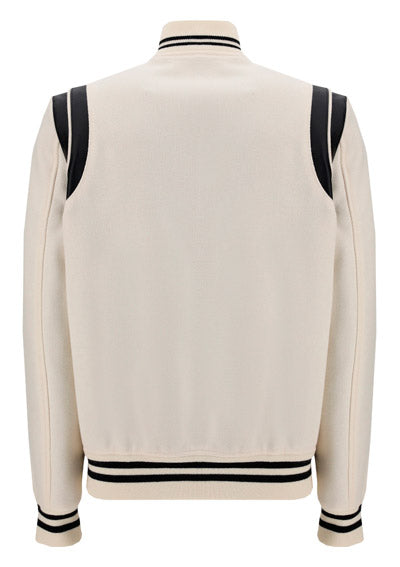 Teddy Jacket In Wool - Naturel