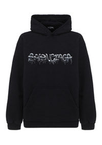 Slime Hoodie Wide Fit - Black