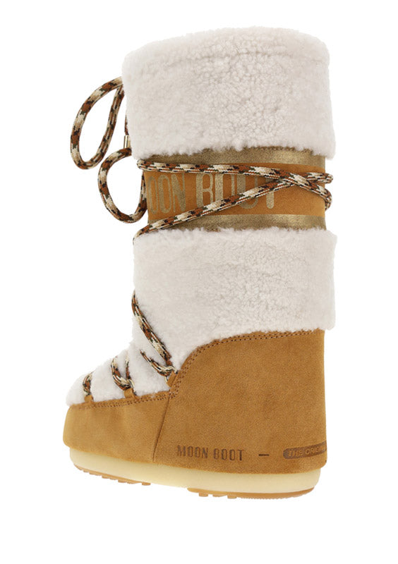 LAB69 Icon Cream Shearling Boots