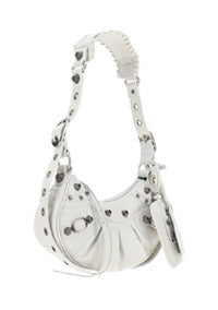 Le Cagole XS Shoulder Bag - White