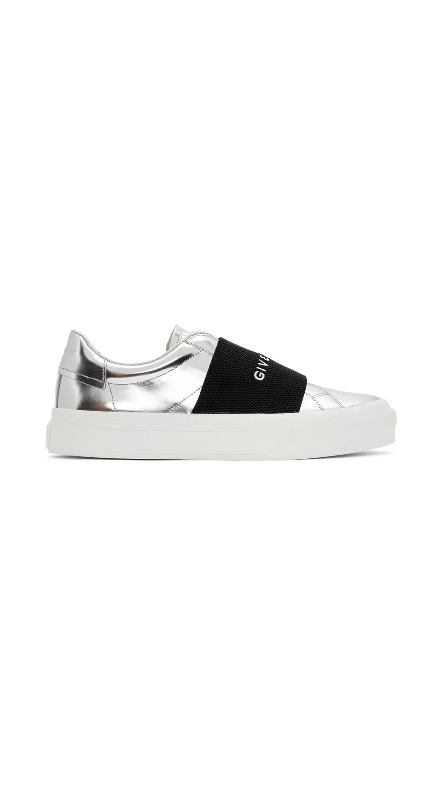 City Court Sneakers - Silver / Black