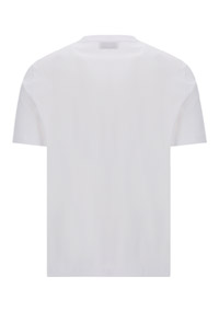 Embroidered Logo Regular T-Shirt - White