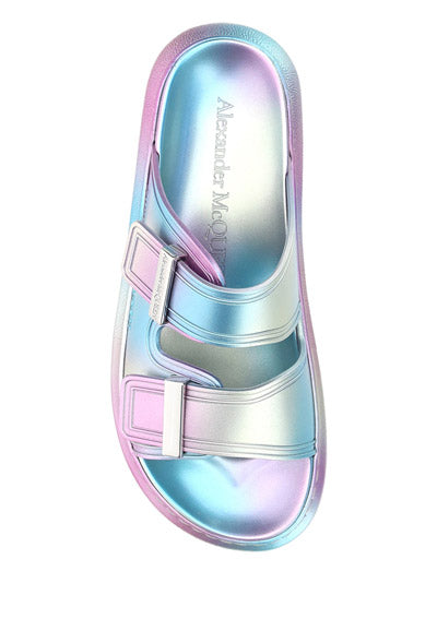 Oversized Hybrid Slide - Silver