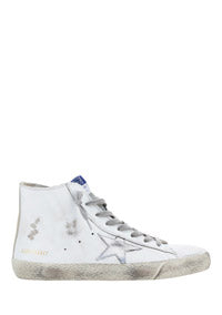 Francy Sneakers In Leather - White / Silver.
