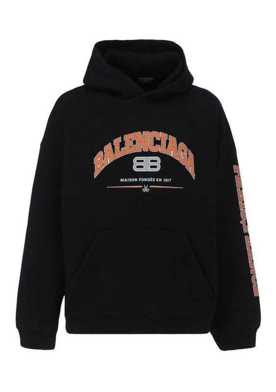Maison Hoodie Wide Fit - Black