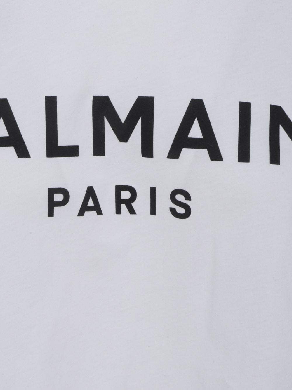 Logo Print Cropped T-Shirt - White
