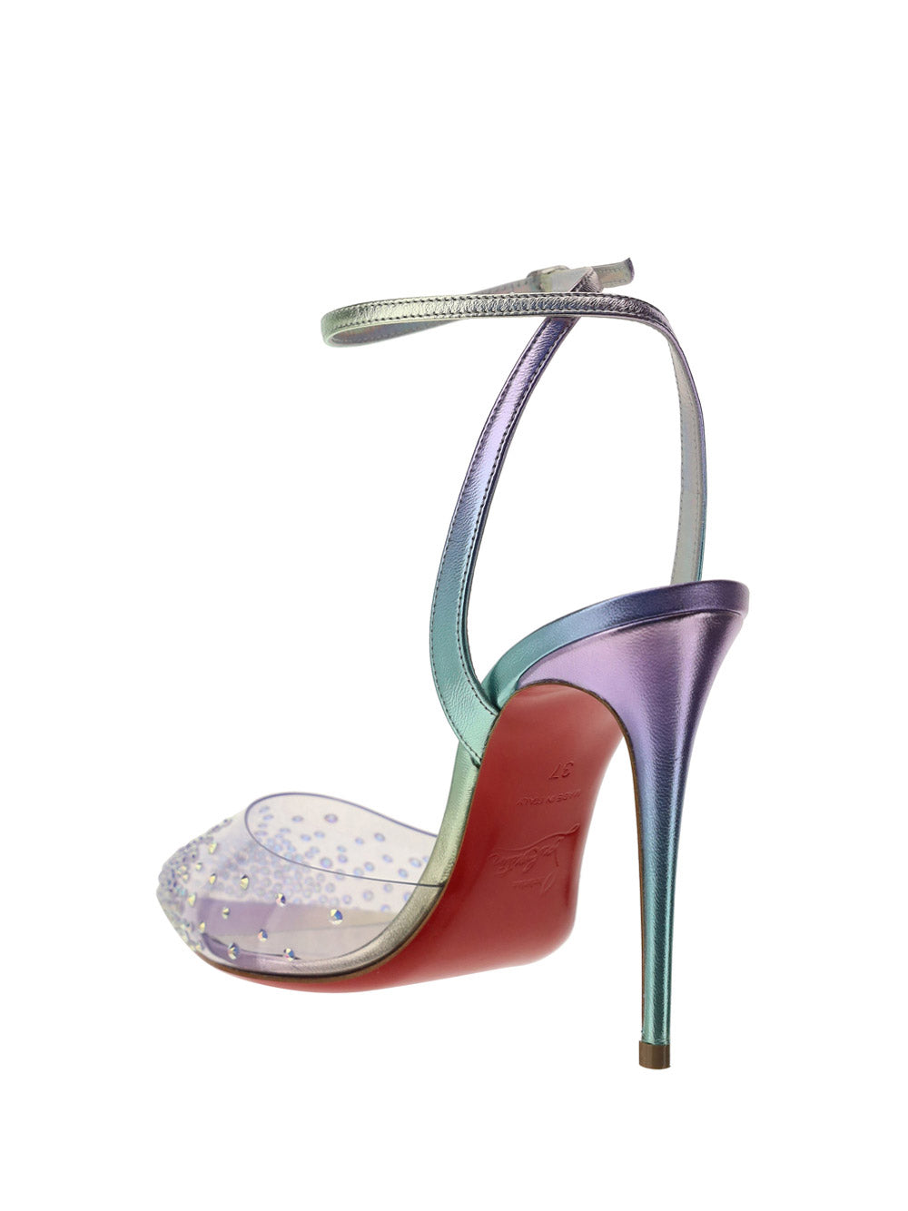 Spikaqueen 100mm Pumps - Transparent / Multi