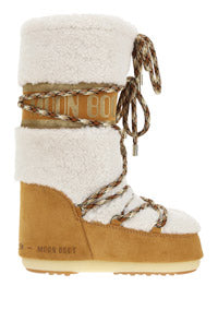 LAB69 Icon Cream Shearling Boots