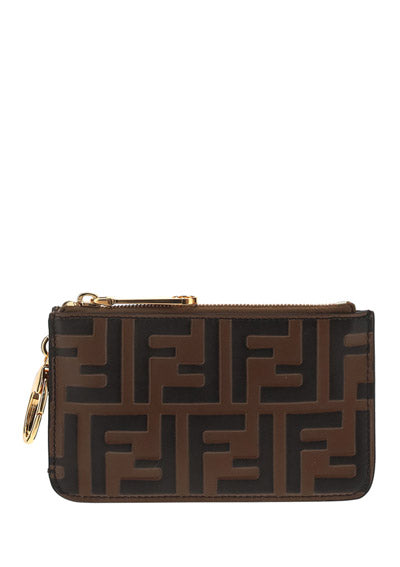 Key Ring Pouch - Brown
