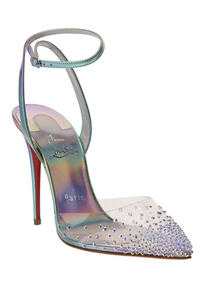 Spikaqueen 100mm Pumps - Transparent / Multi