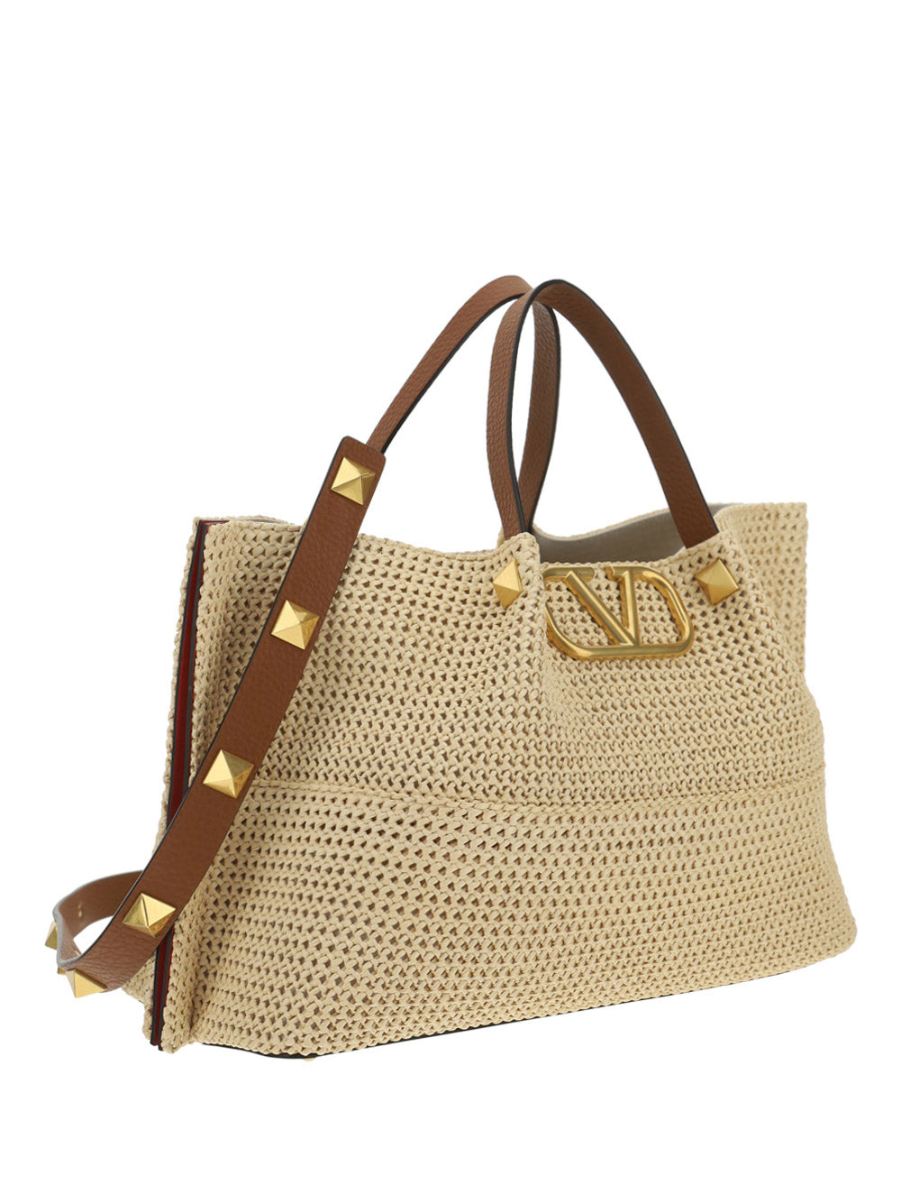 Medium Straw Summer Tote - Natural