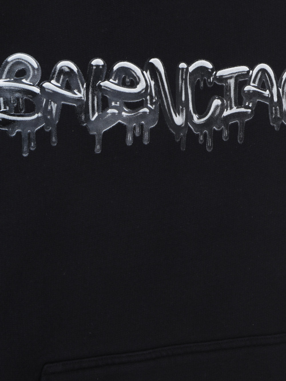 Slime Hoodie Wide Fit - Black