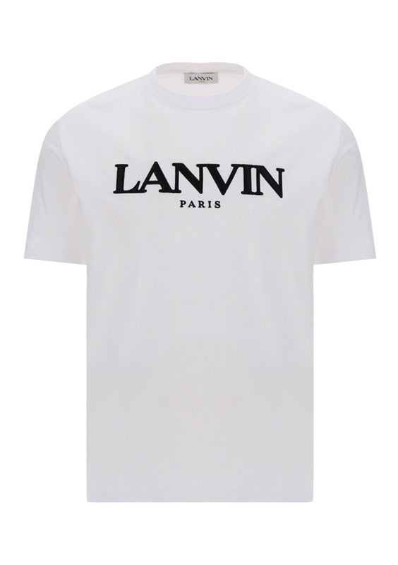 Embroidered Logo Regular T-Shirt - White