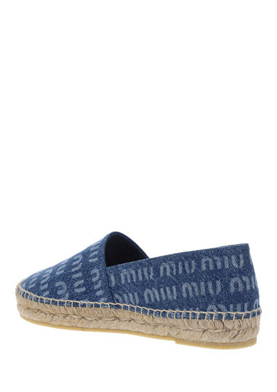 Denim Espadrilles - Blue