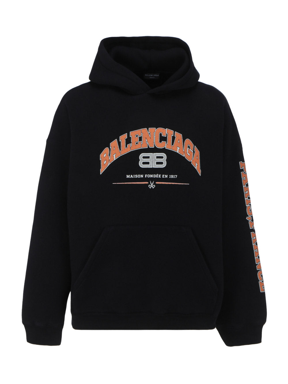 Maison Hoodie Wide Fit - Black
