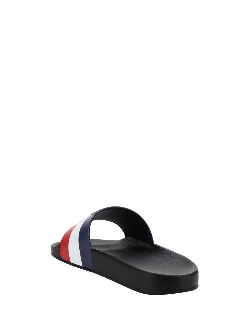Basile Slide Sandals- Navy