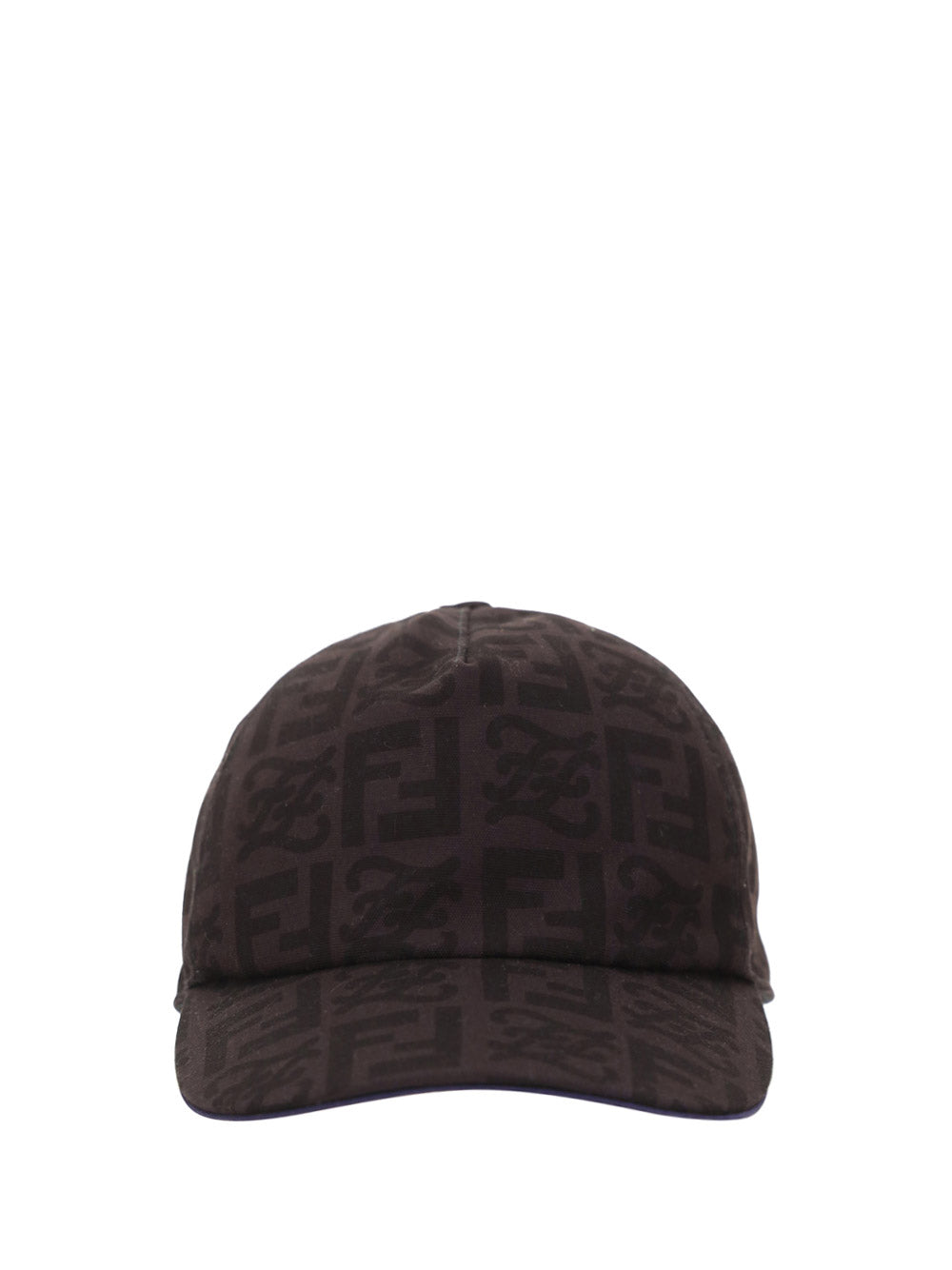Caligraphy Logo Cap - Brown