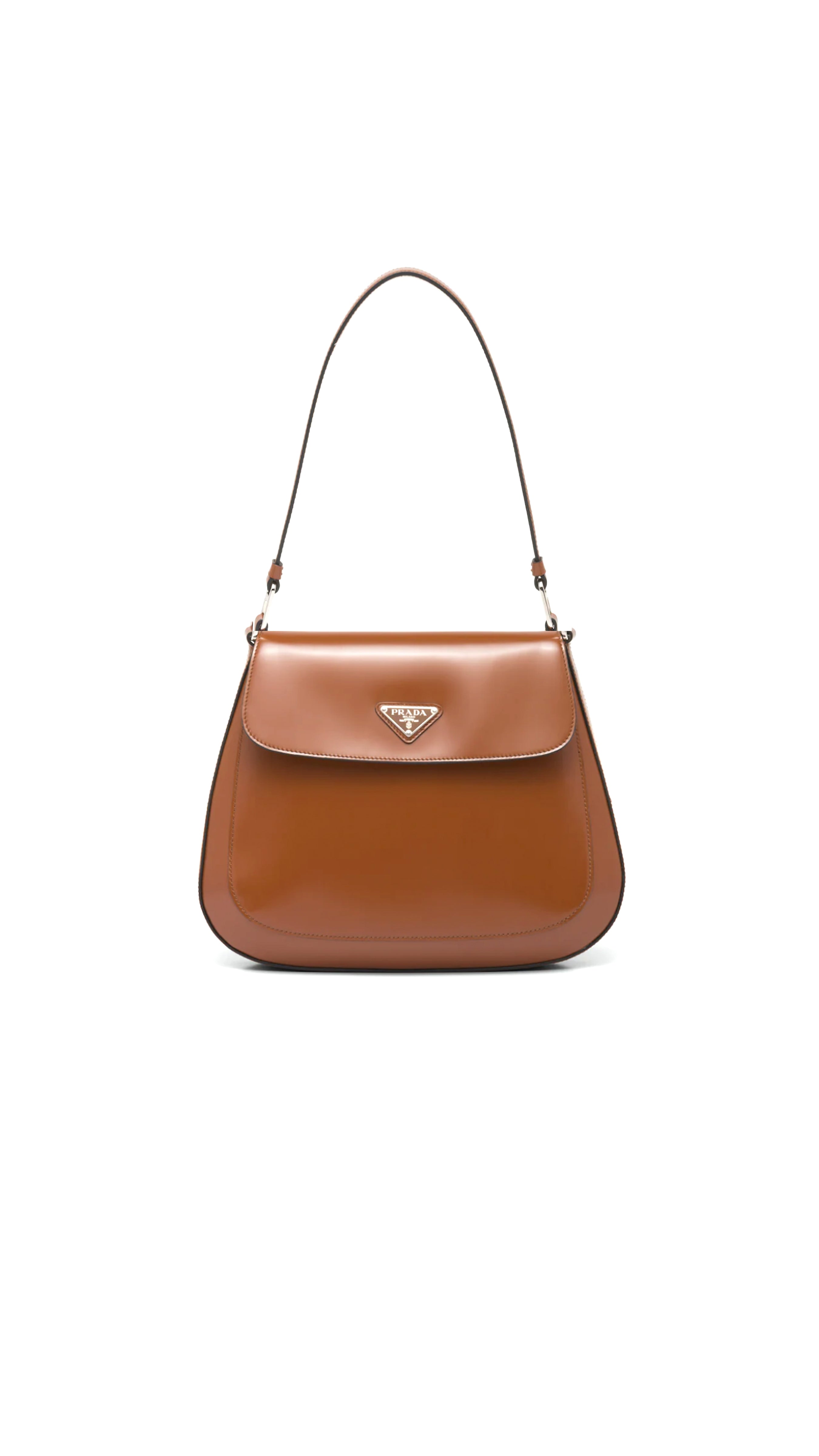 prada cleo bag brown