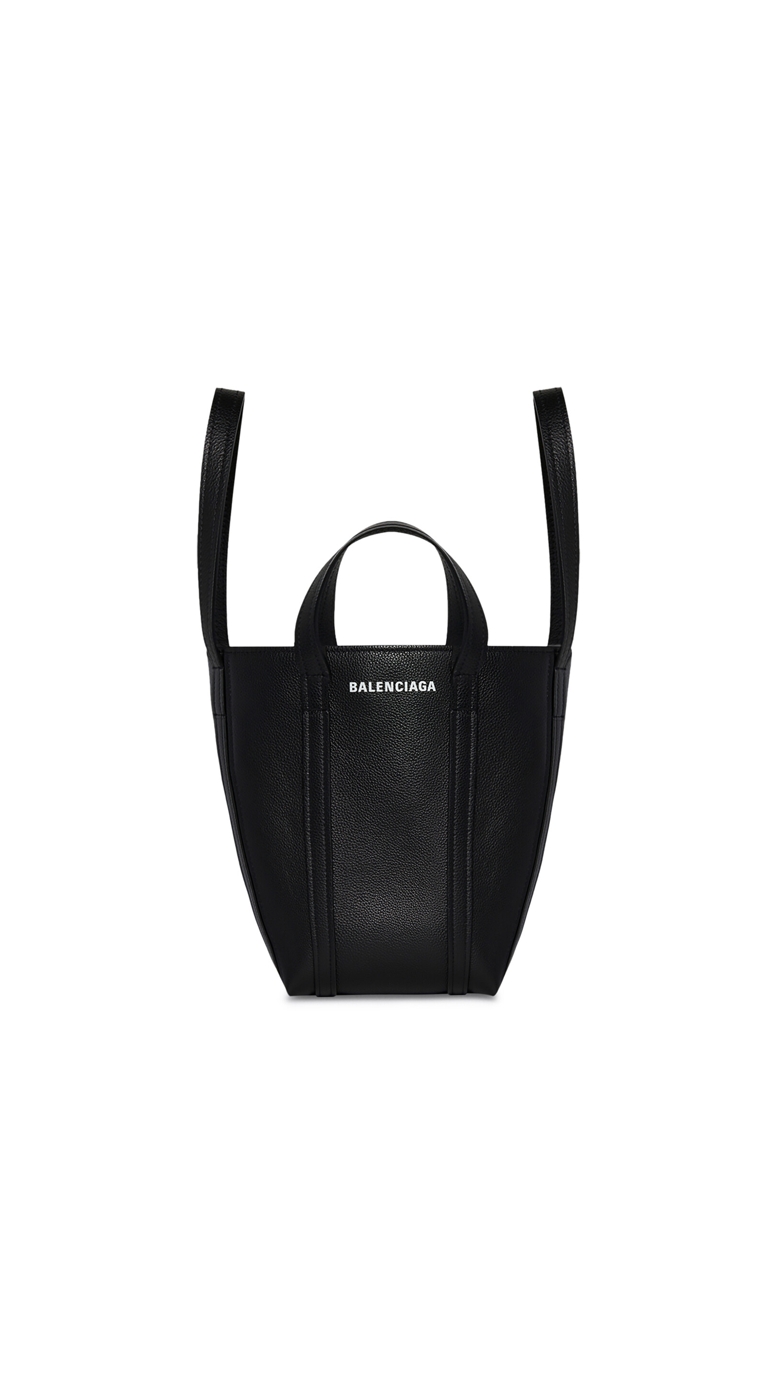 Balenciaga Xxs Every Day Leather Tote Bag - Black