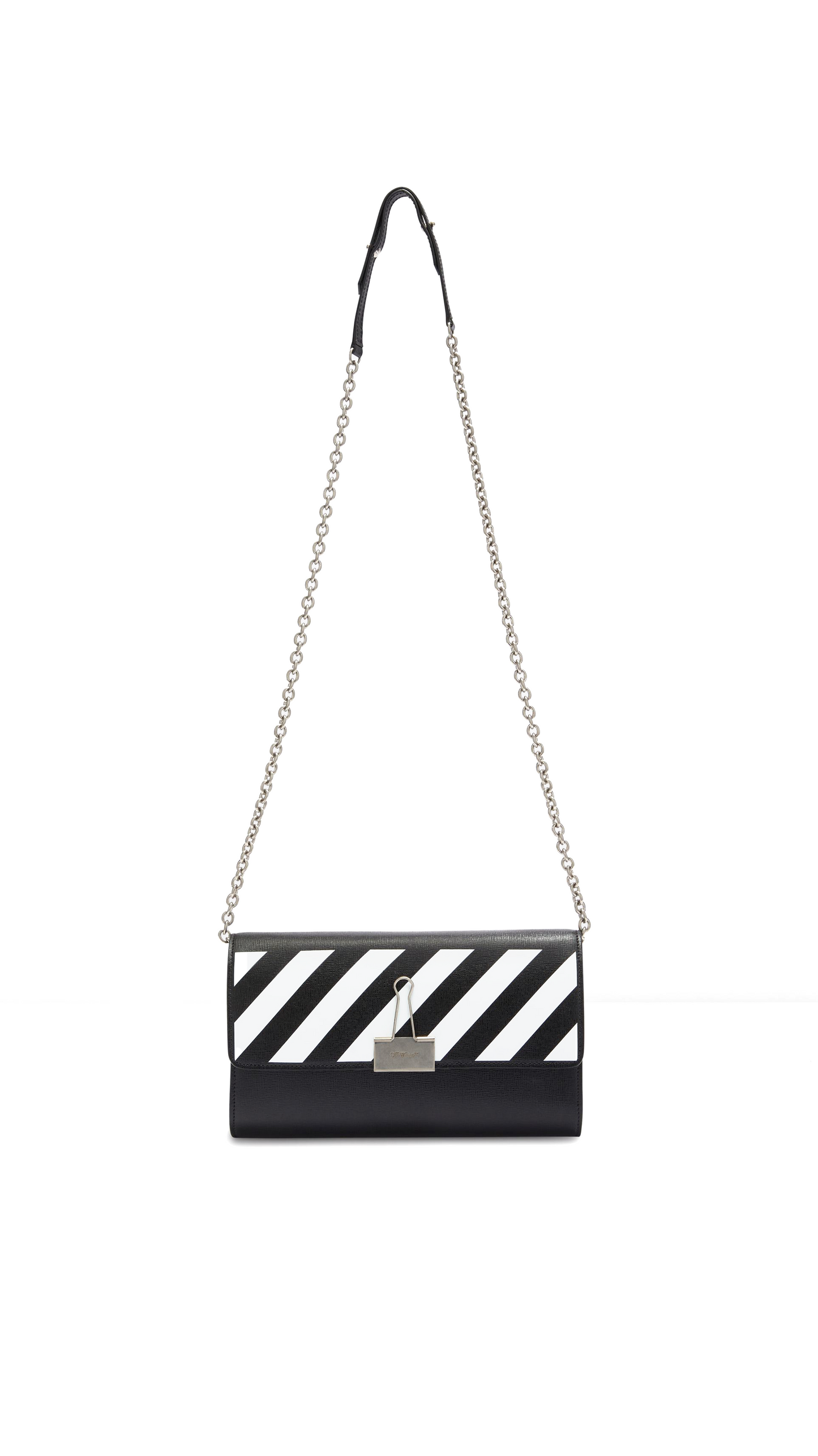 Binder Chain Wallet - White / Black