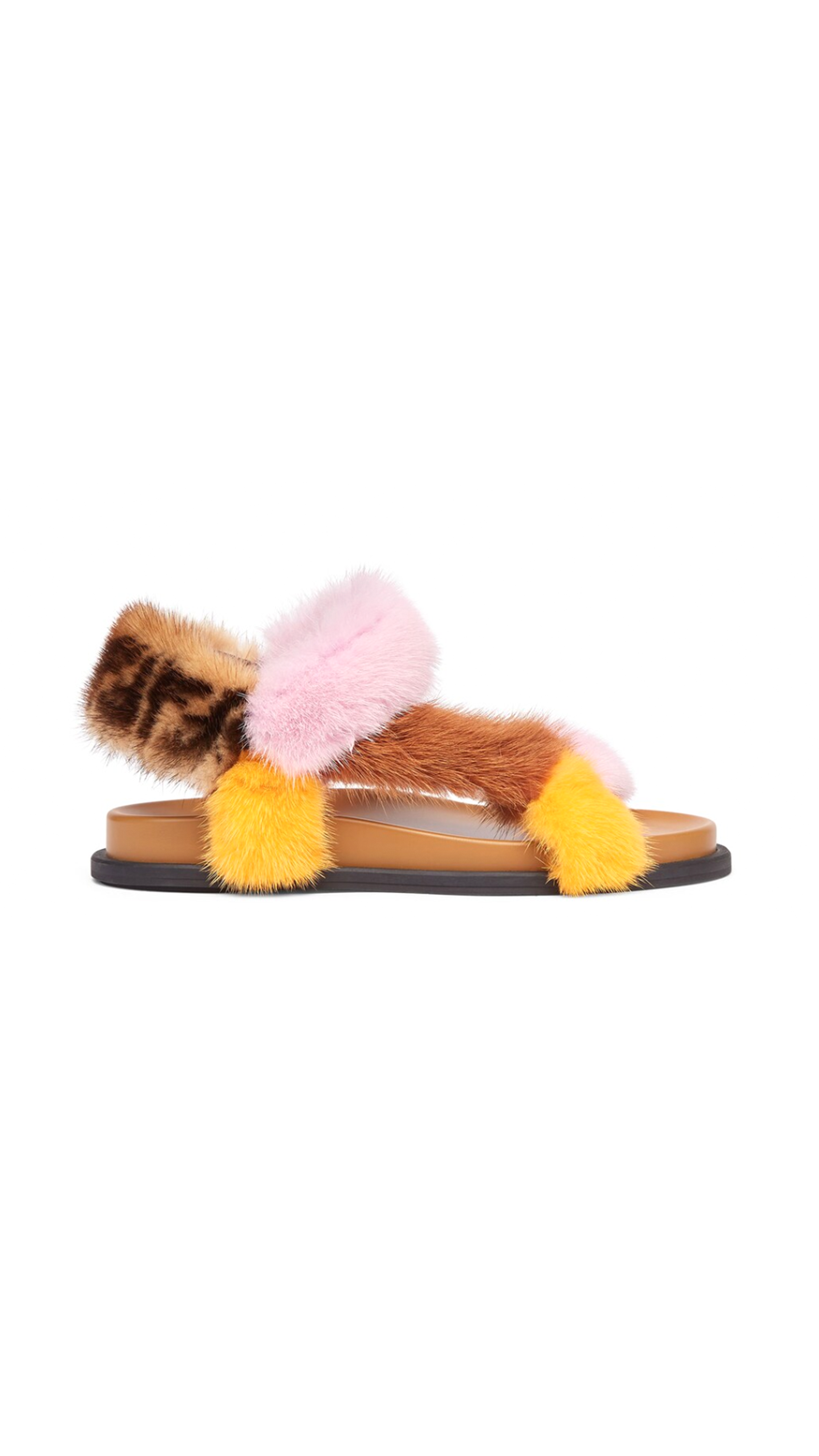 Fendi 2024 mink sandals