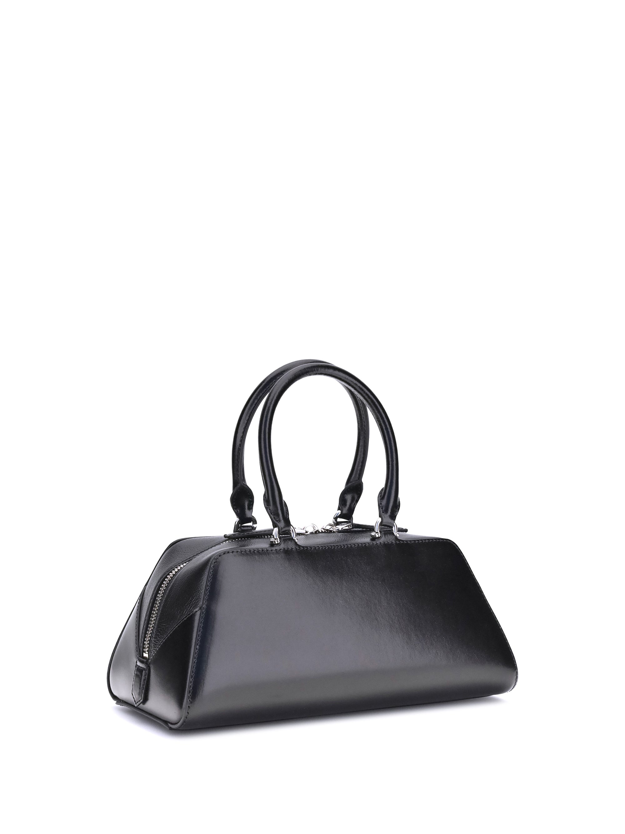 Small Antigona East-West Bag in Box Leather