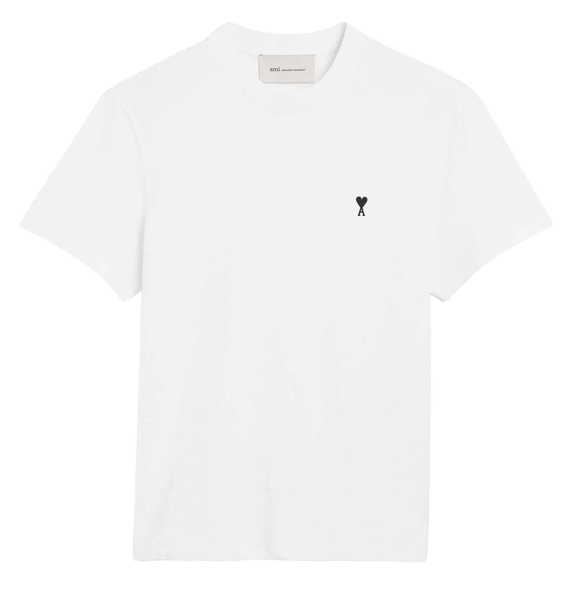 White cotton t-shirt with Ami de Coeur