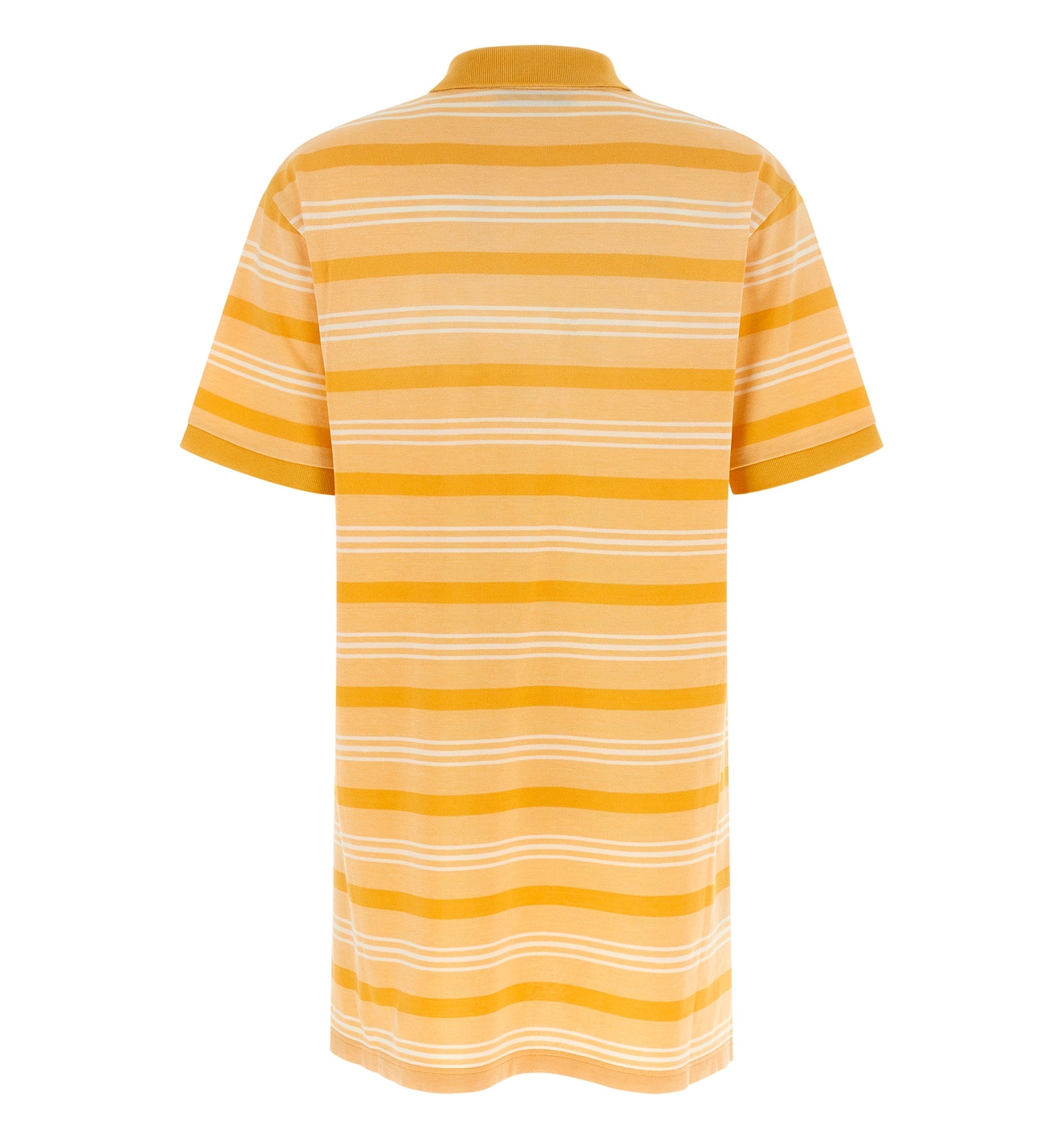 Bayadere stripe piqué mini-dress