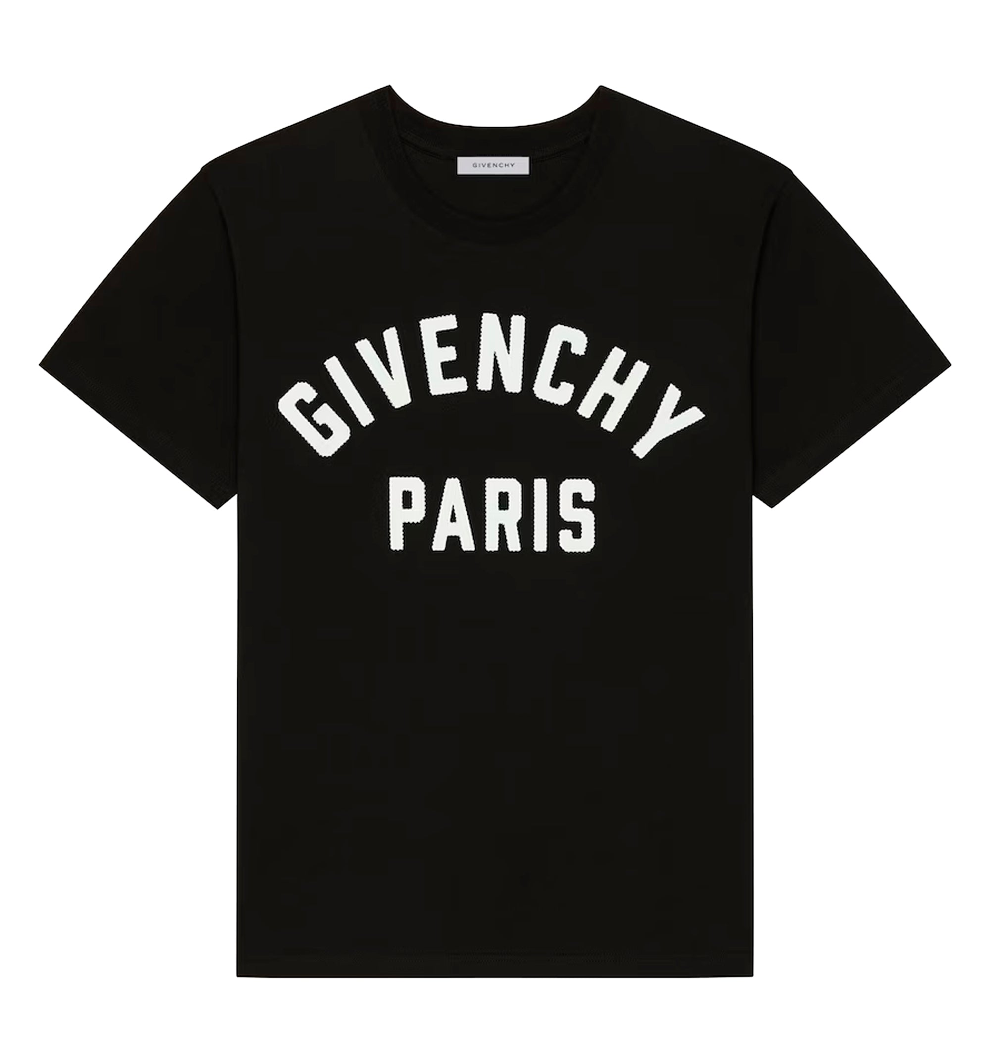 T-shirt in cotton with GIVENCHY Paris embroidery