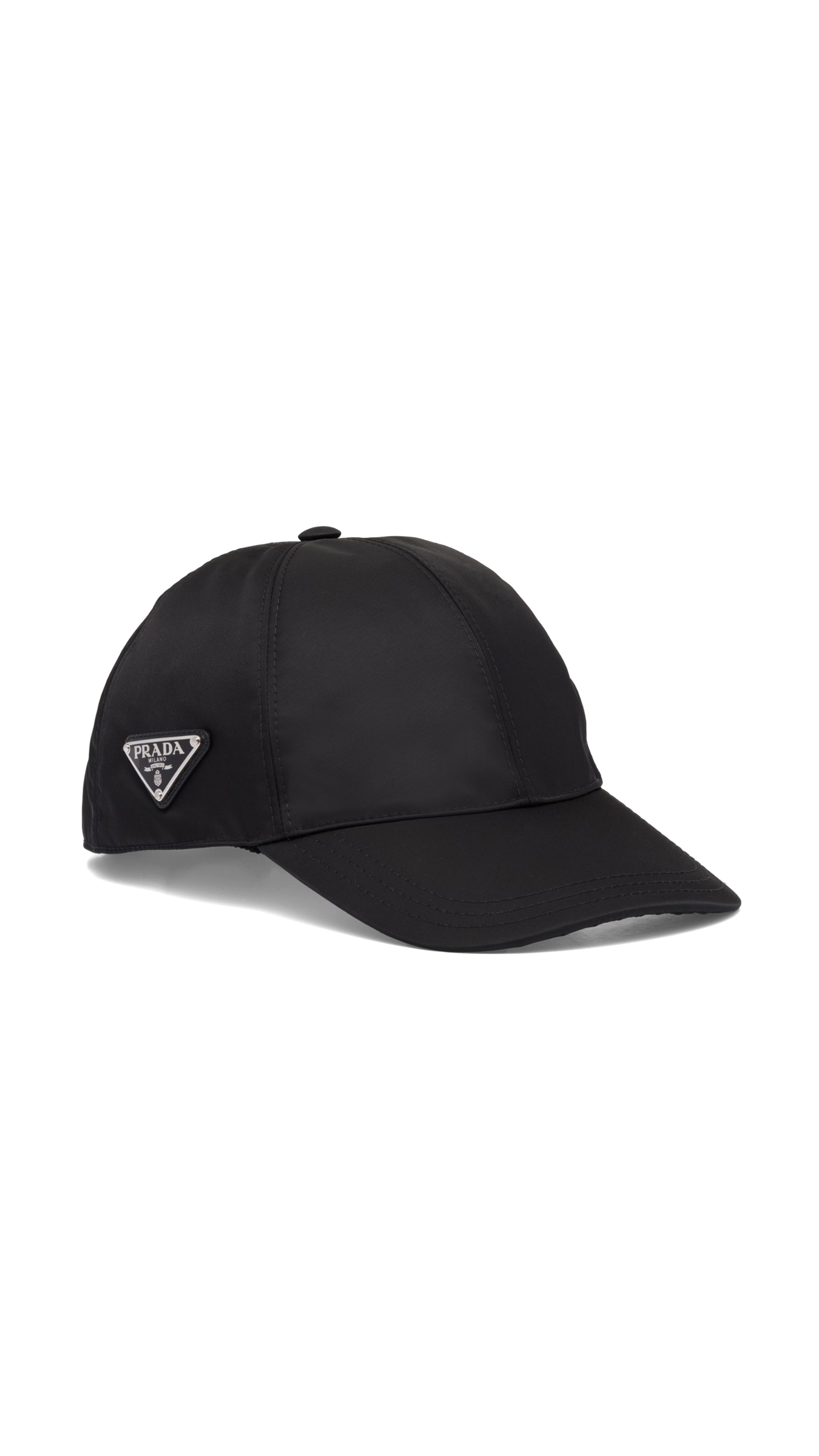 Re-Nylon Baseball Cap - Black