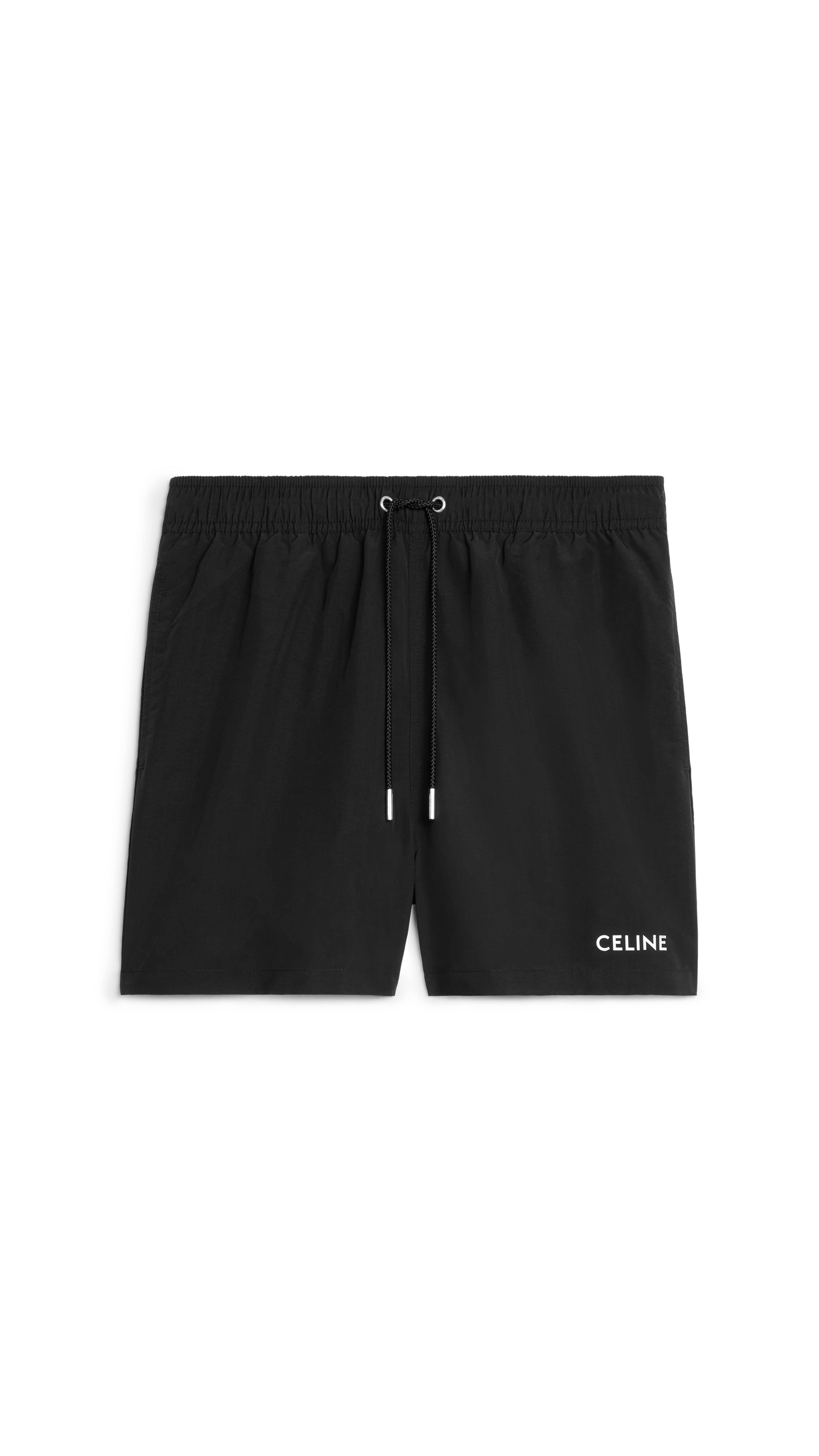 Logo Swim Trunks - Black