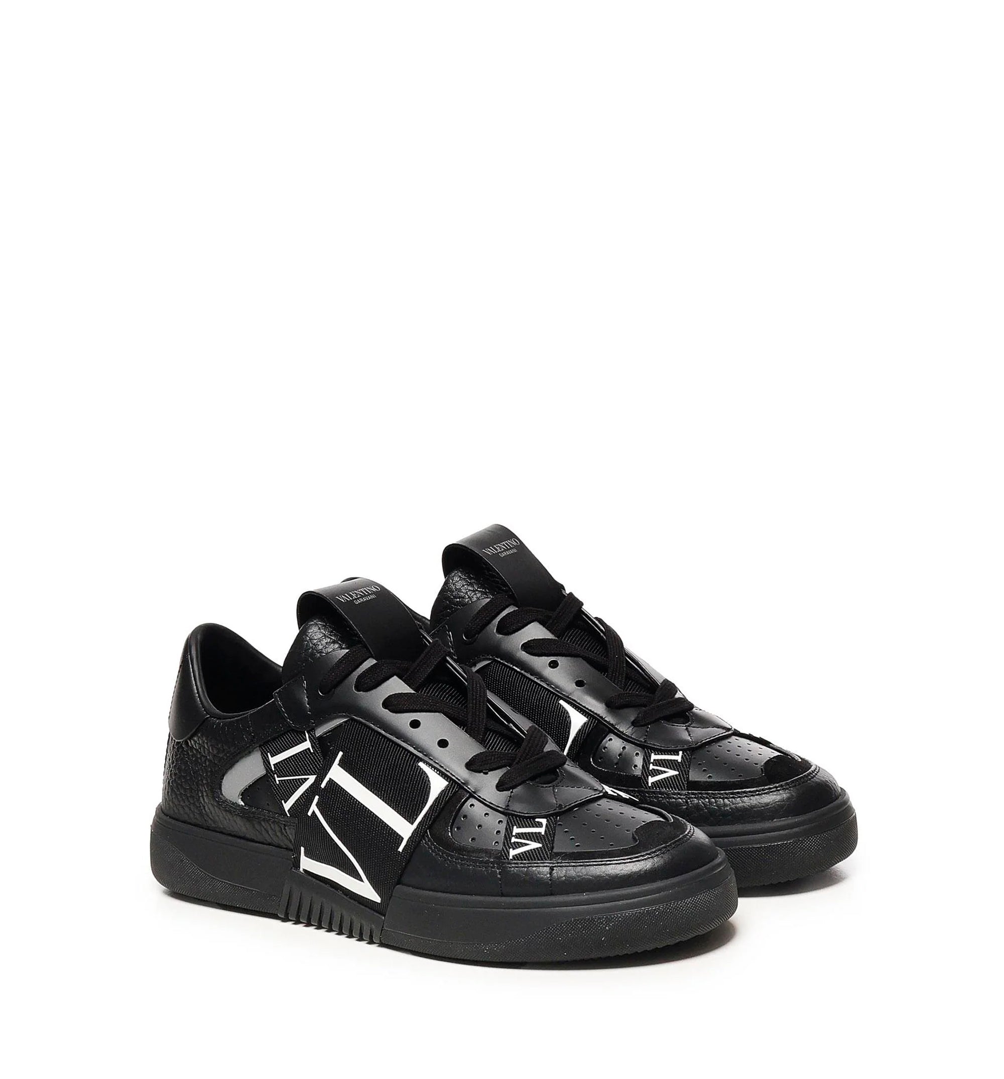 VL7N Sneaker in Calfskin and Ribbons
