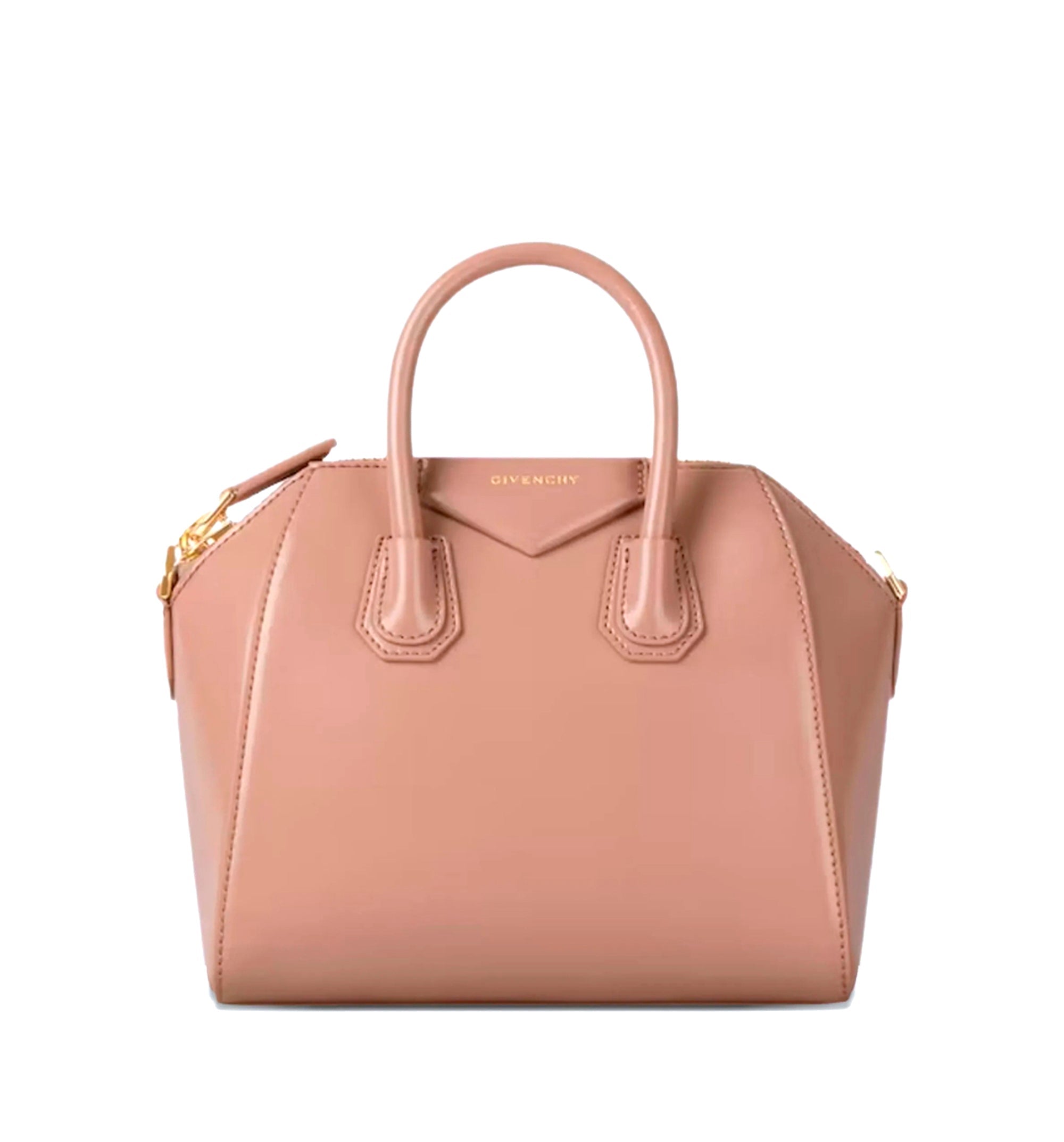 Mini Antigona bag in Box leather