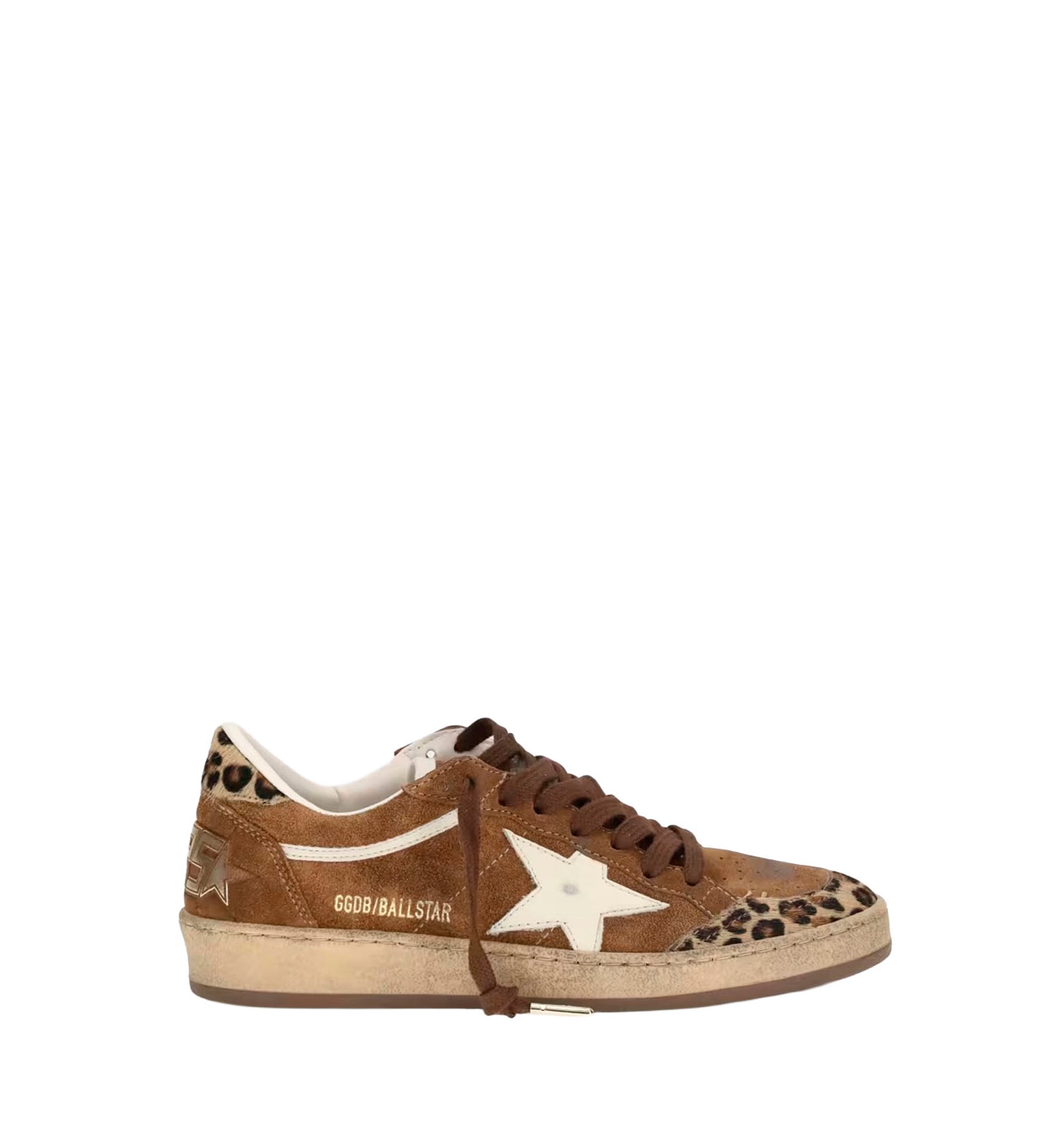 Ball Star Leopard-print Sneakers