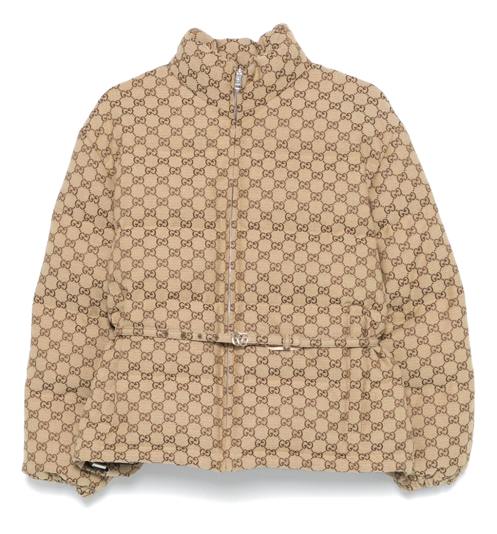 GG Canvas Bomber Jacket