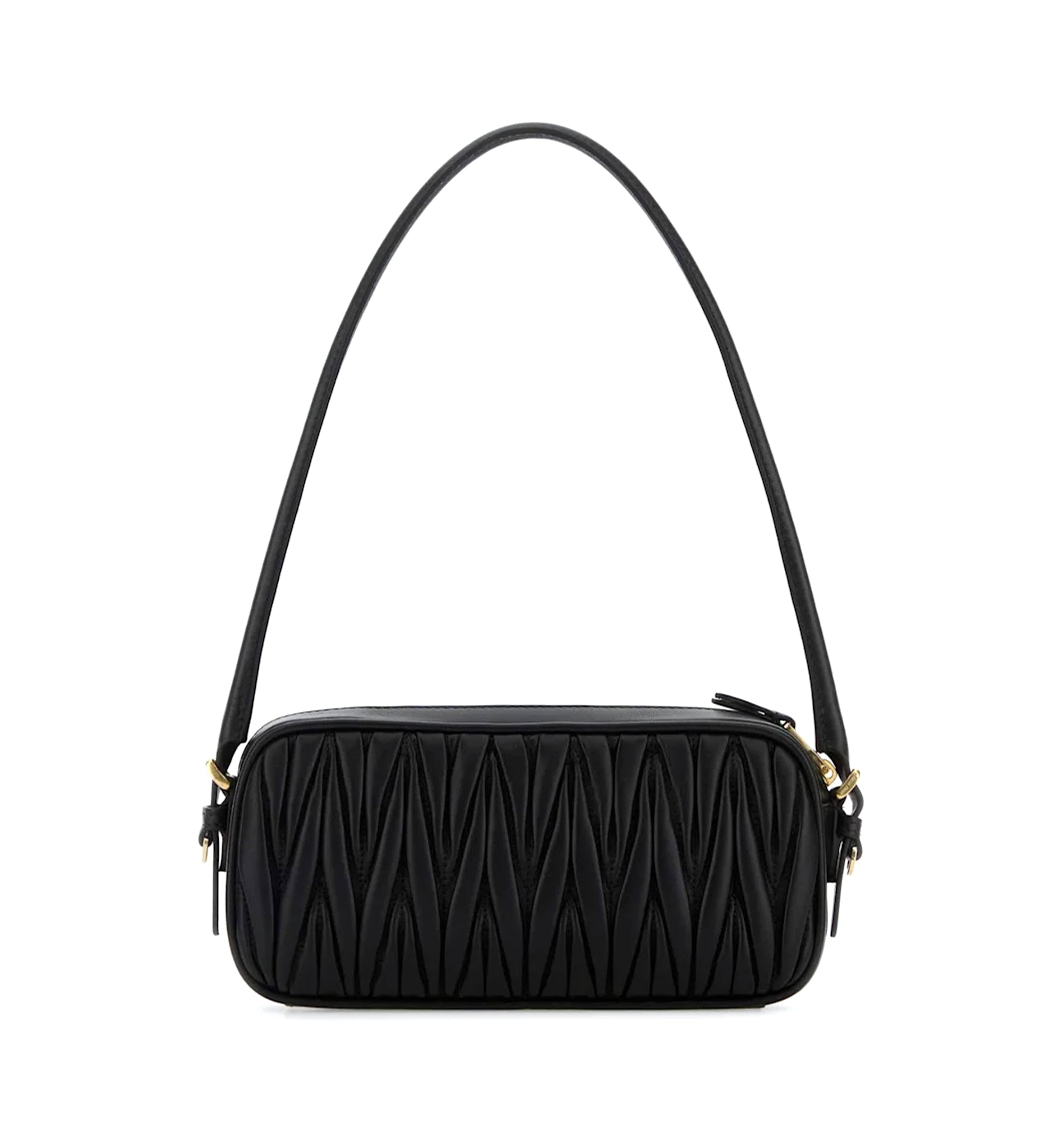 Matelassé Nappa Leather Pouch