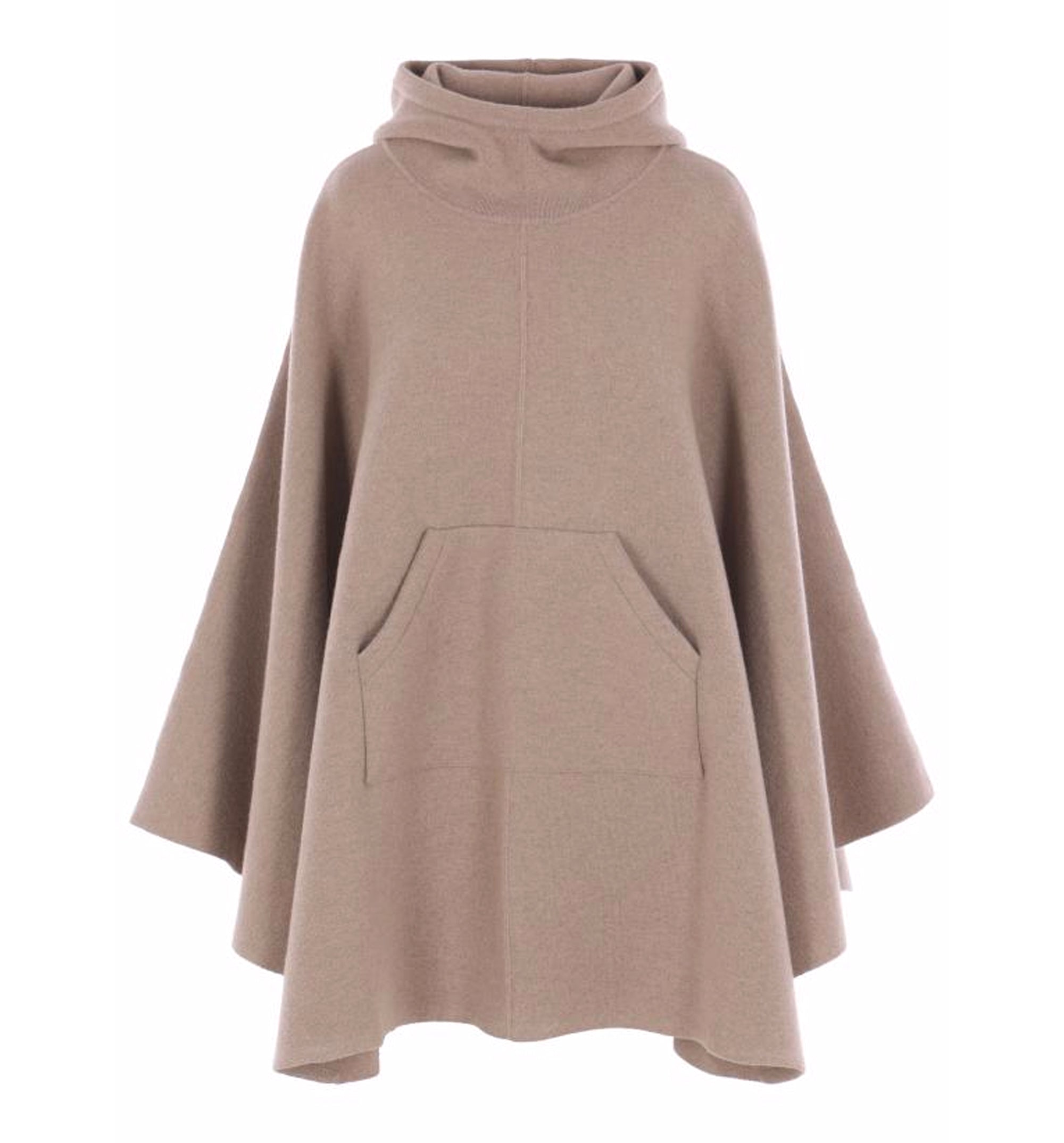 Cashmere Hooded Cape