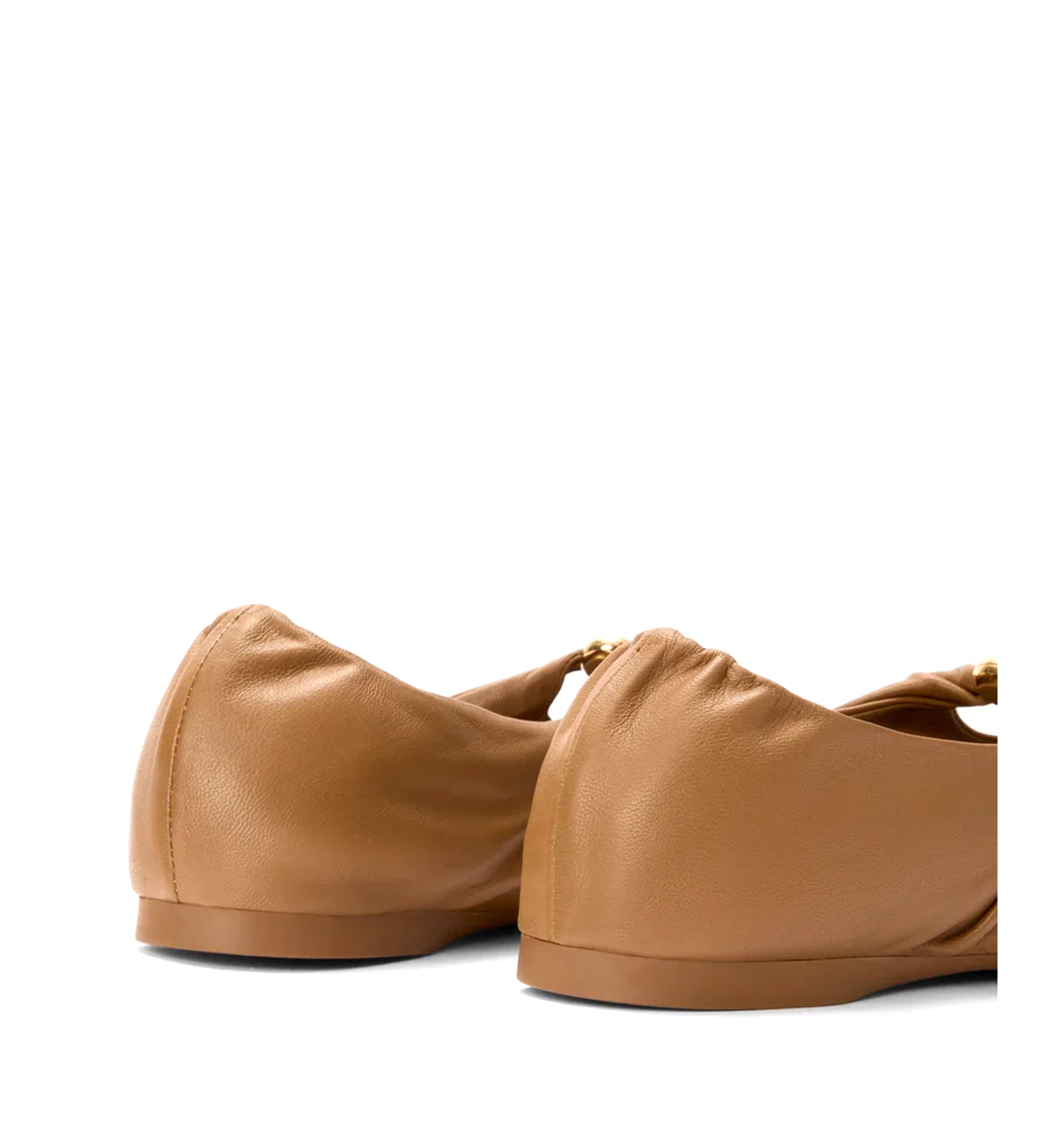 Pebble Soft ballerina in nappa lambskin