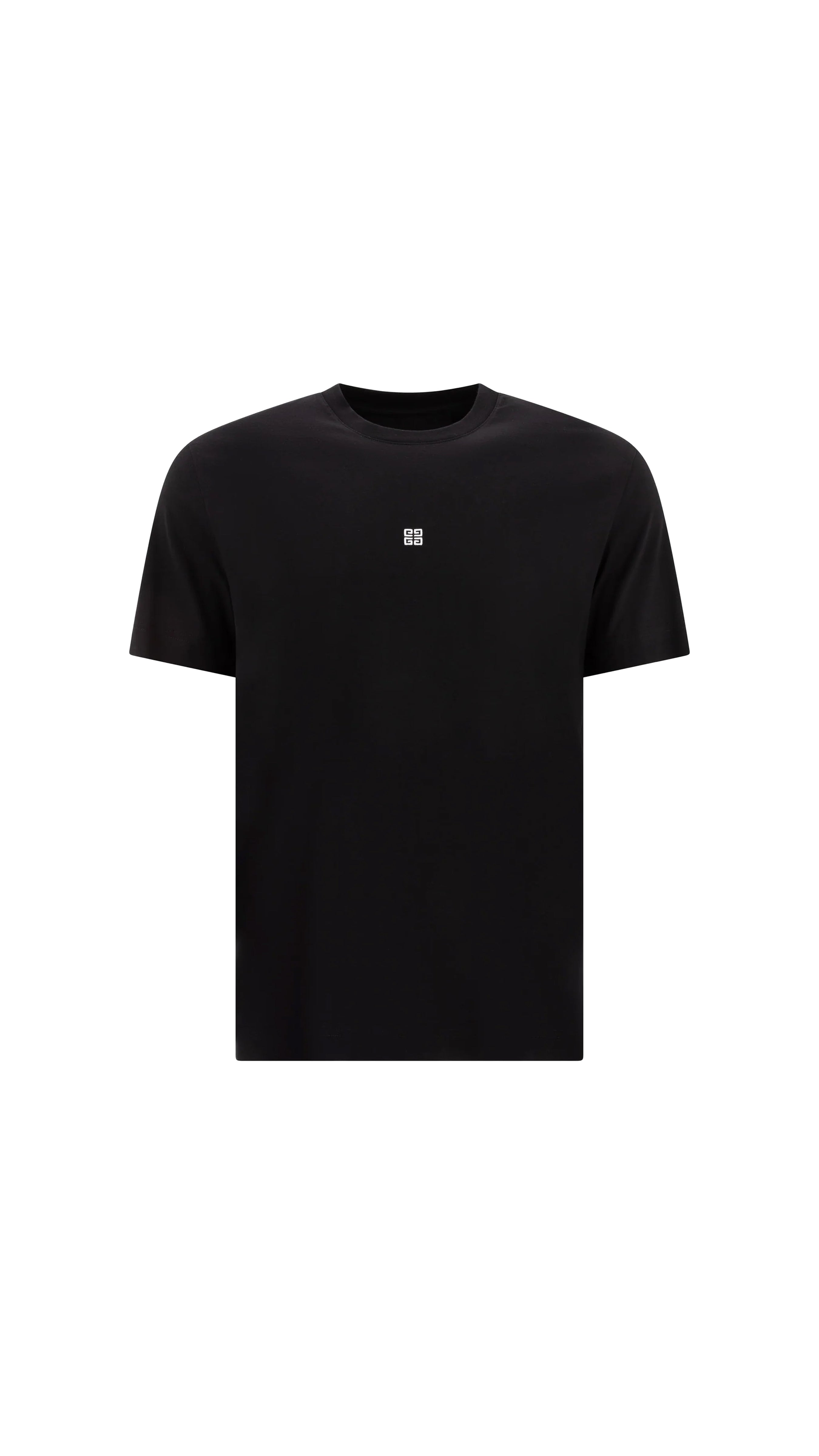 Givenchy Black Cotton T Shirt - Black