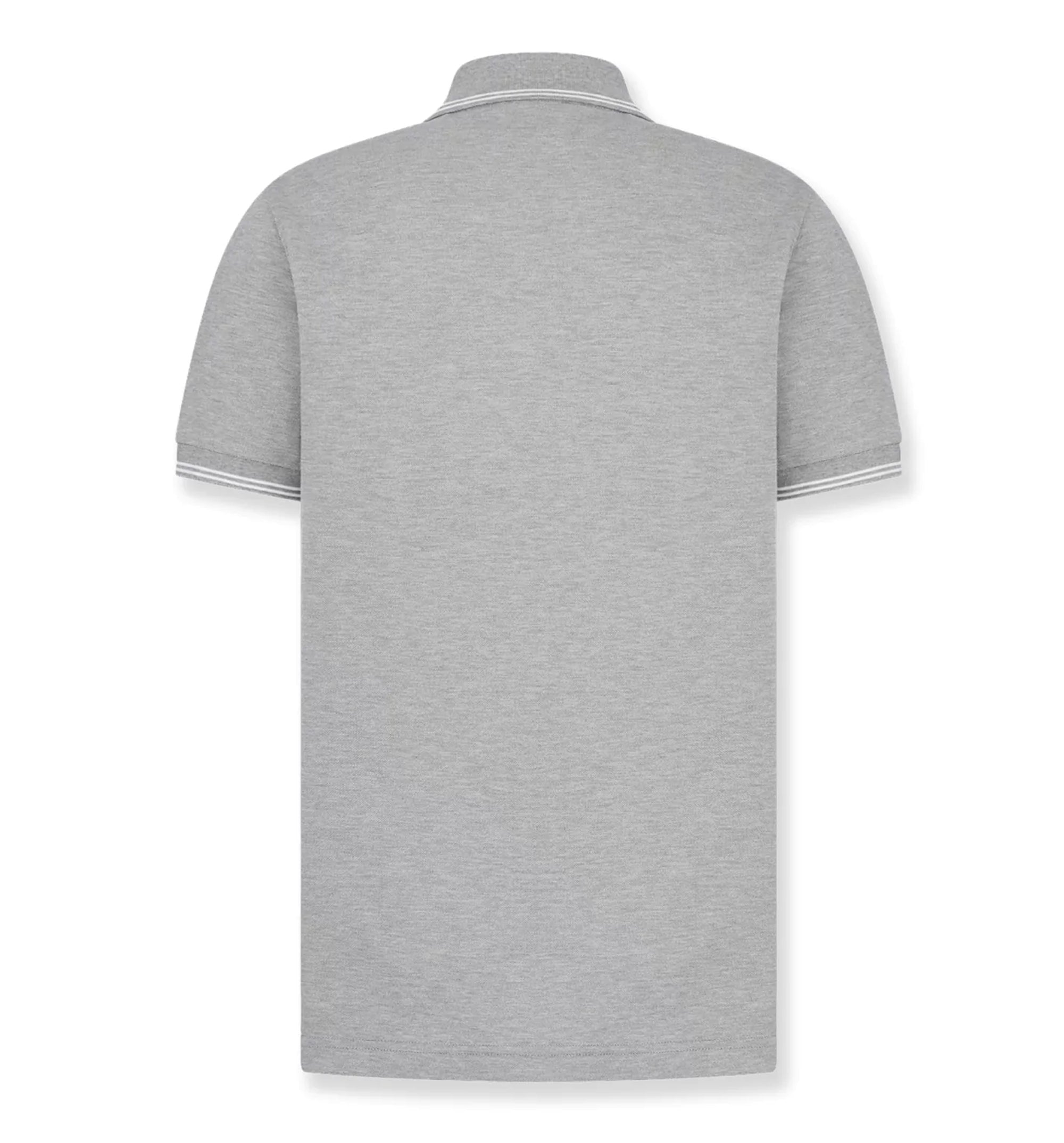 Mélange Cotton Polo Shirt