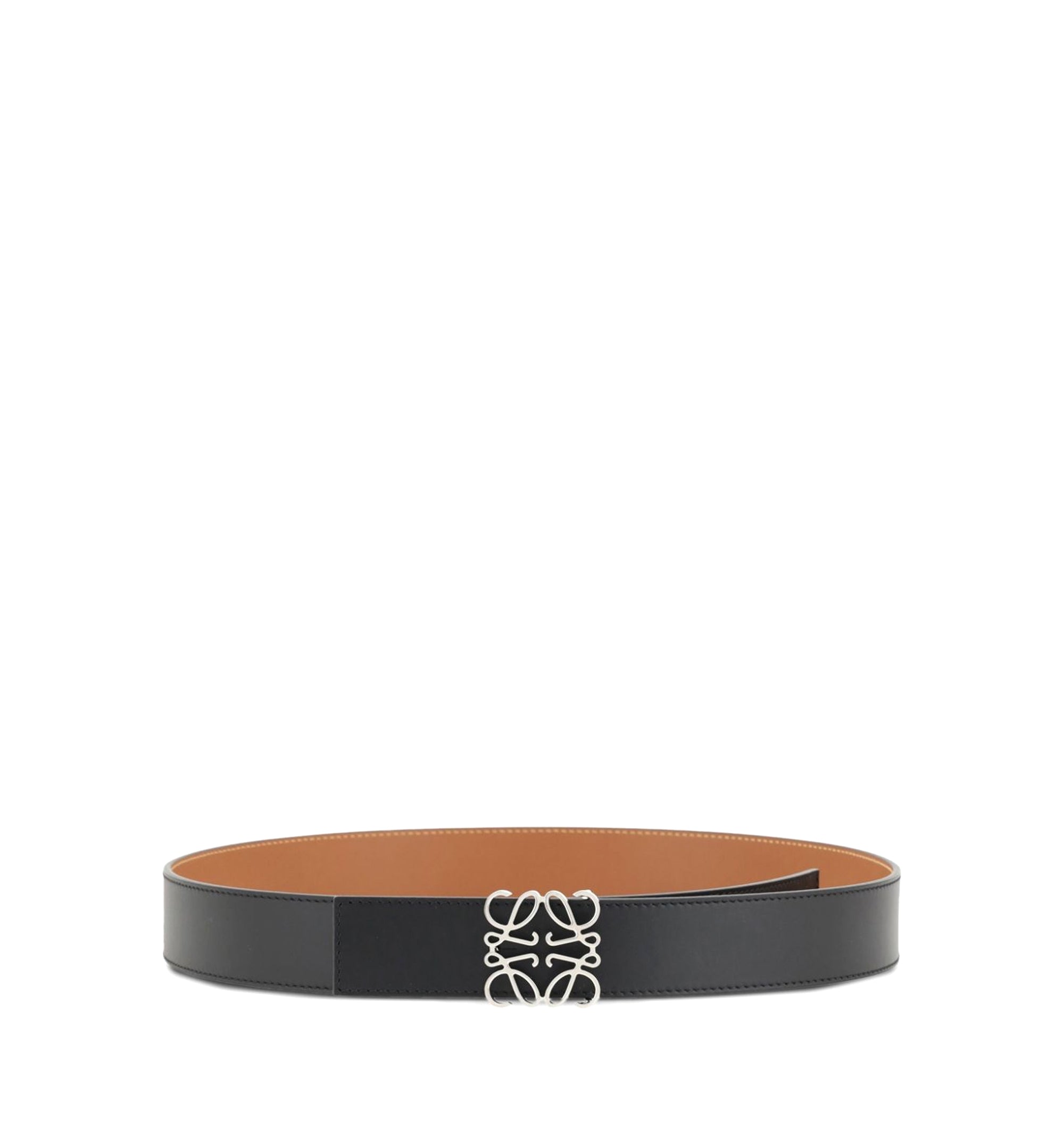 Reversible Anagram Belt in Smooth Calfskin