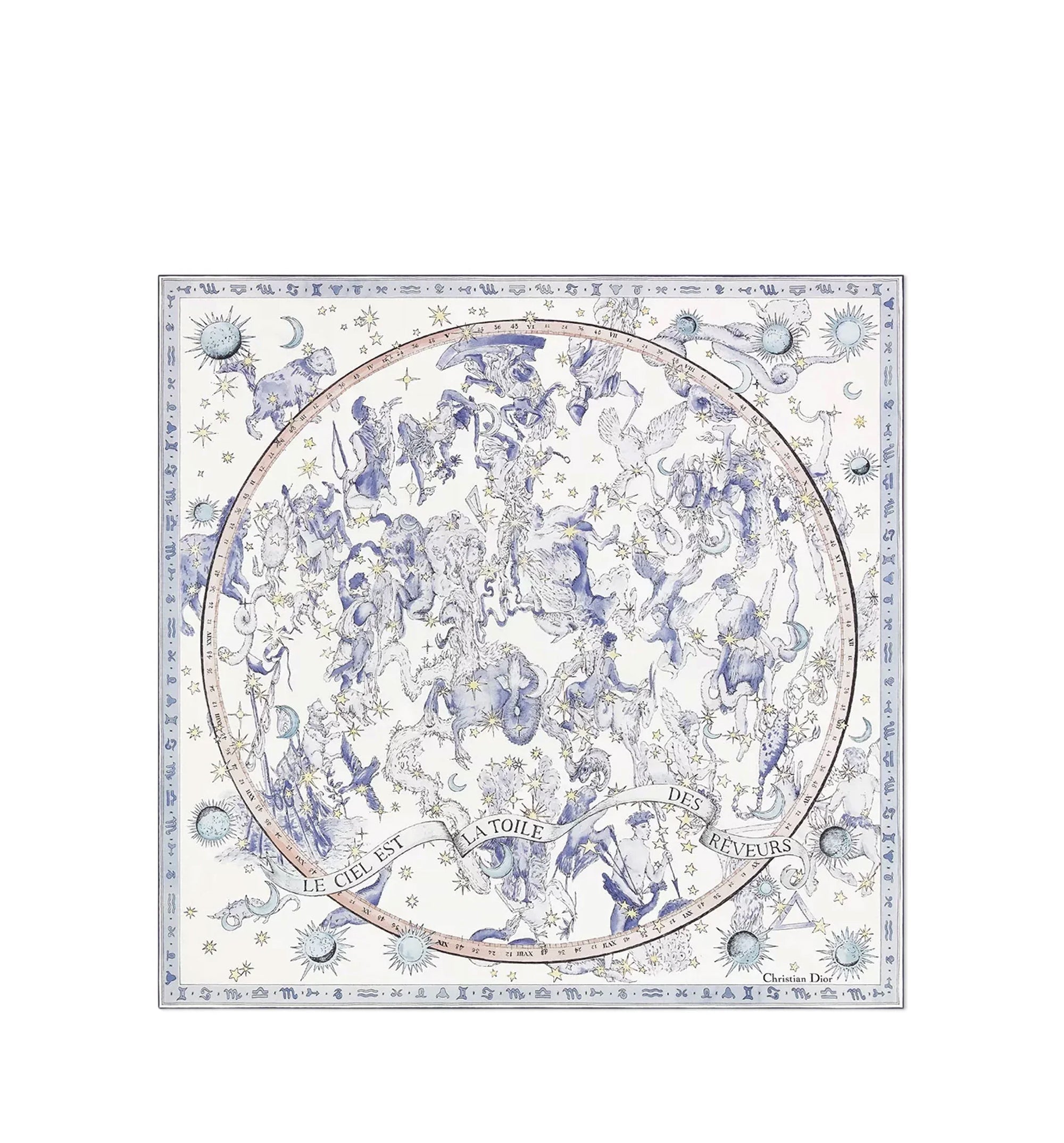 Dior Night of Dreams 90 Square Scarf
