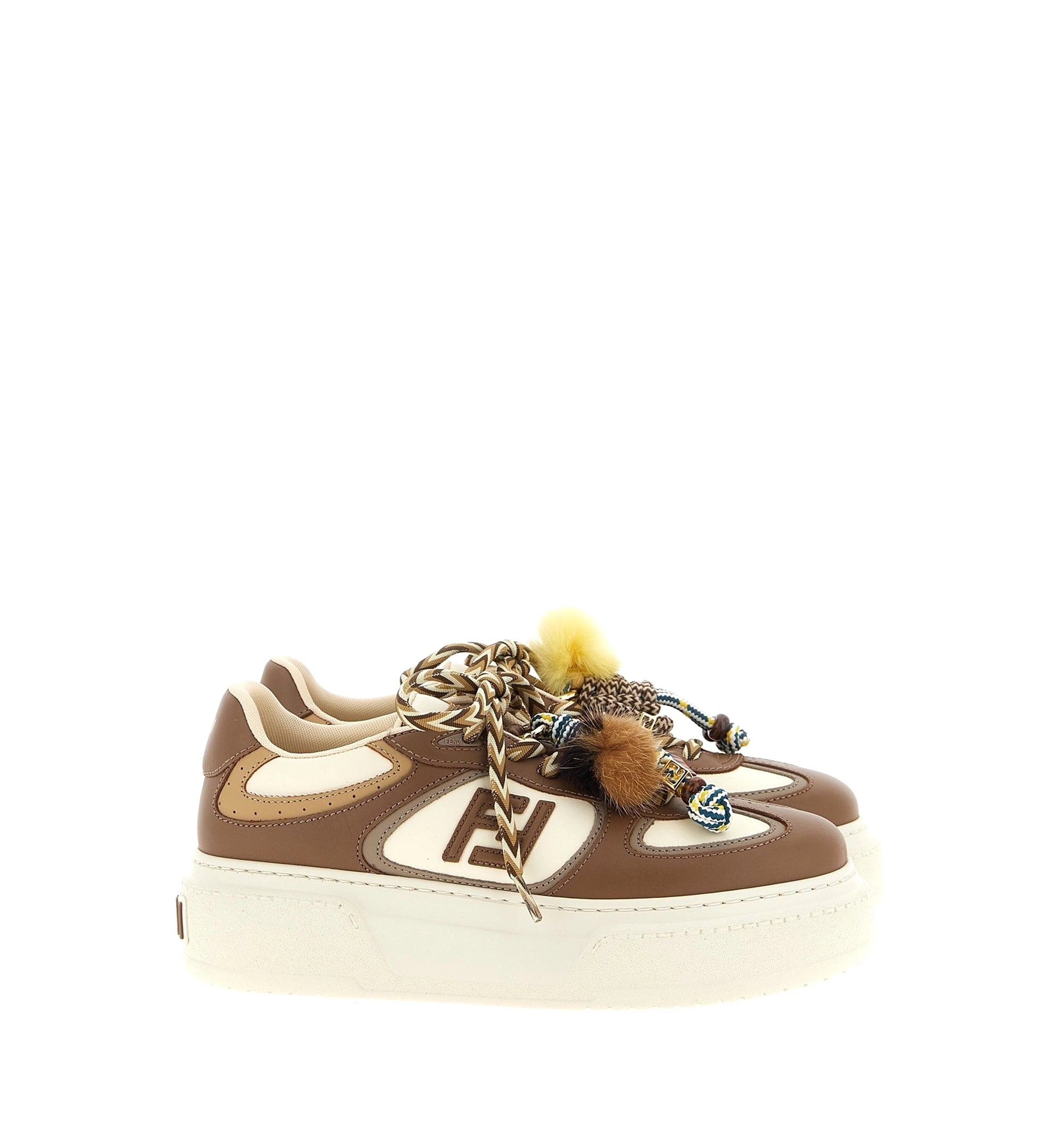 Fendi Match Low Top Platform