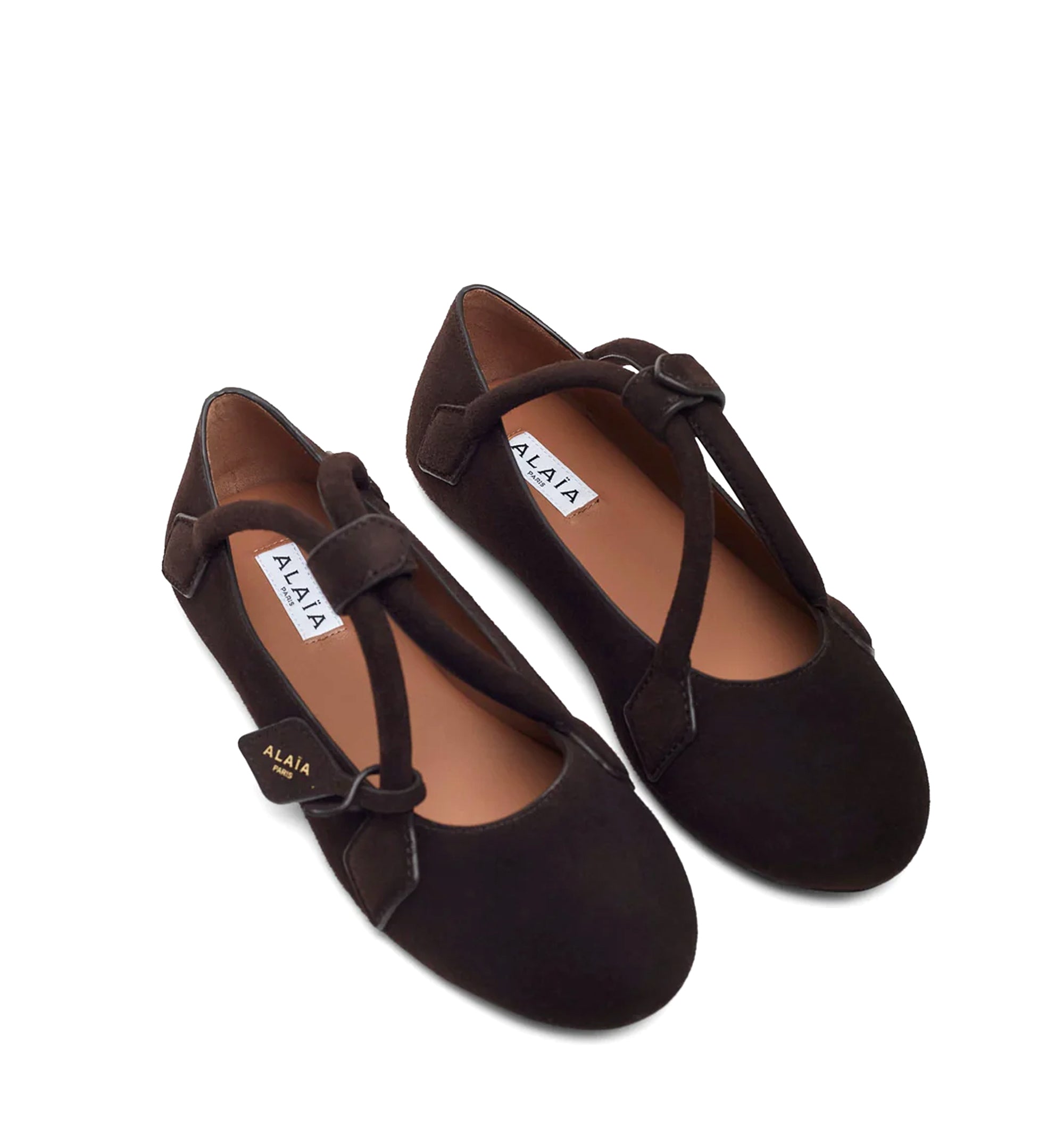 Teckel Suede Ballet Flats